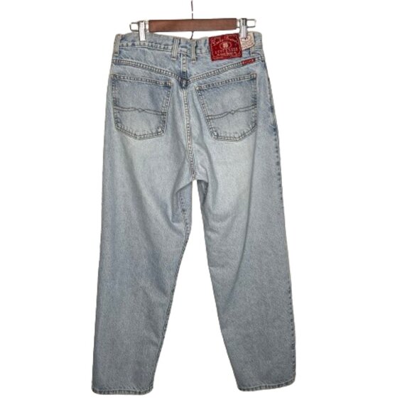 VTG 90s Lucky Brand Mens Relaxed Fit Jeans Size 34 x 29 Light Wash Lucky You Fly - Picture 7 of 15